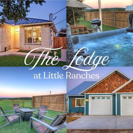 The Lodge At Little Ranches Central Sleeps 26 Wimberley Eksteriør bilde