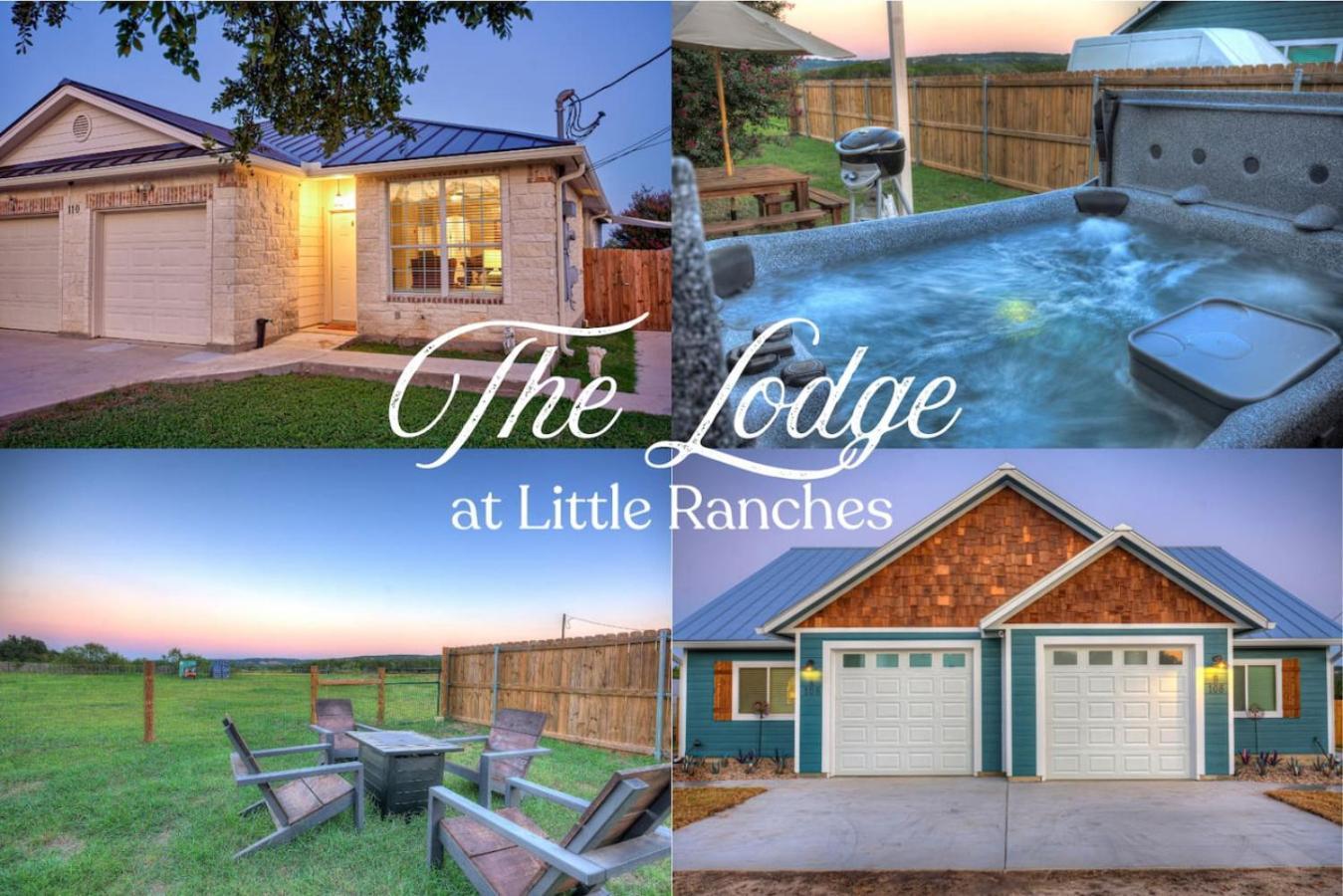 The Lodge At Little Ranches Central Sleeps 26 Wimberley Eksteriør bilde